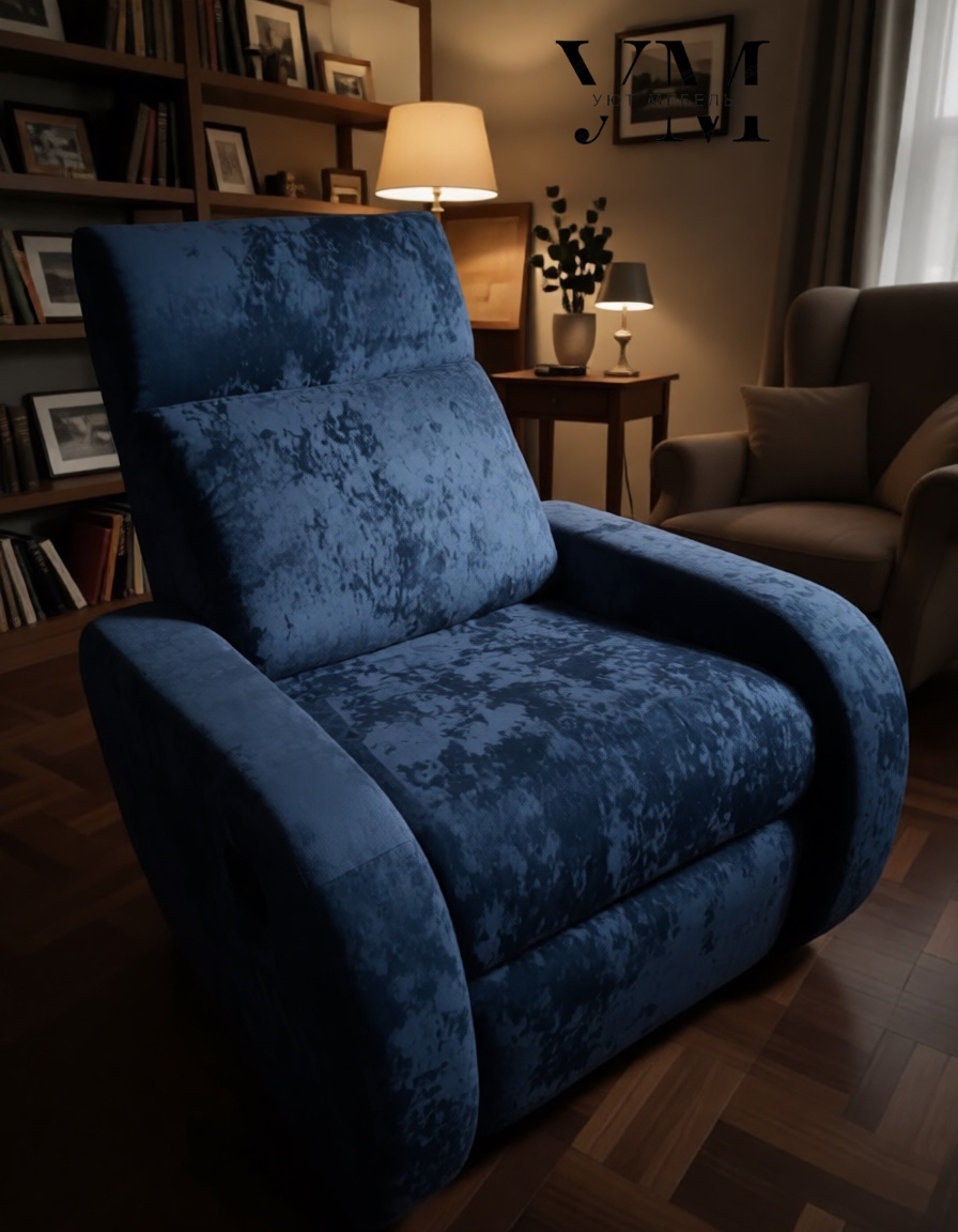 <span style="font-weight: bold;">Кресло реклайнер Relax</span>&nbsp; Механический без качания и вращения